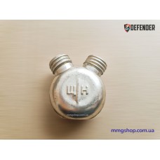 Масленка АКМ металлическая двугорловая (оригинал, штатная, советского производства)