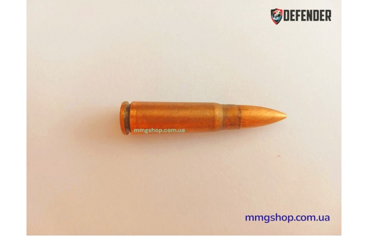 Макет массо-габаритный патрона 7,62х39 АКМ