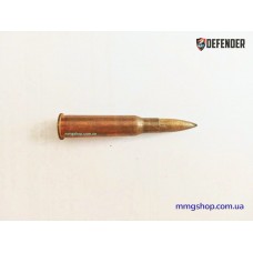 Макет массо-габаритный патрона 7,62х54R СВД, ПКМ Макет массо-габаритный патрона 7,62х54R СВД, ПКМ