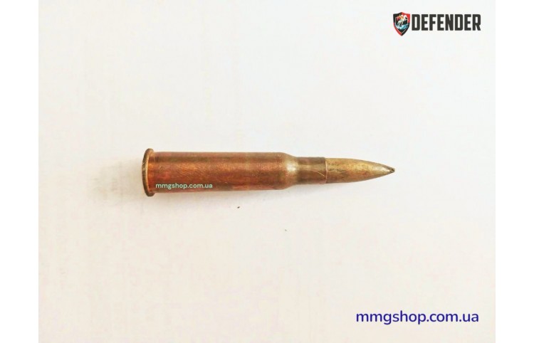 Макет массо-габаритный патрона 7,62х54R СВД, ПКМ